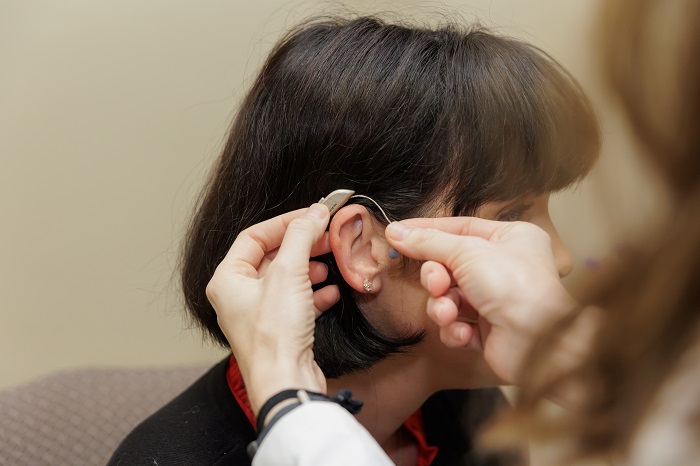 Get the latest hearing aid technology at the hearing center Assistive Hearing Technology